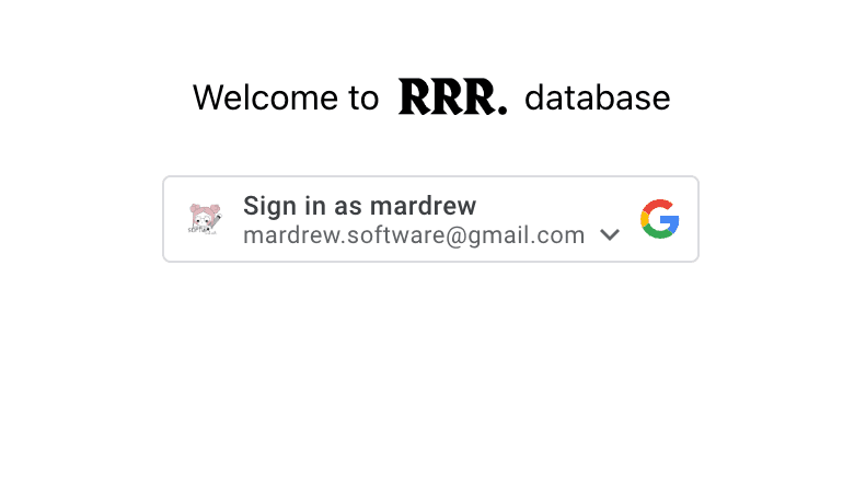 Login portal